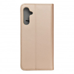 Samsung Galaxy M15 Book Handytaschen Smart Case Book Gold