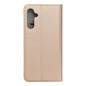Samsung Galaxy M15 Book Handytaschen Smart Case Book Gold