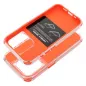 Apple iPhone 15 Pro Max Hülle MATRIX Orange