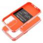 Apple iPhone SE 2022 5G Hülle MATRIX Orange