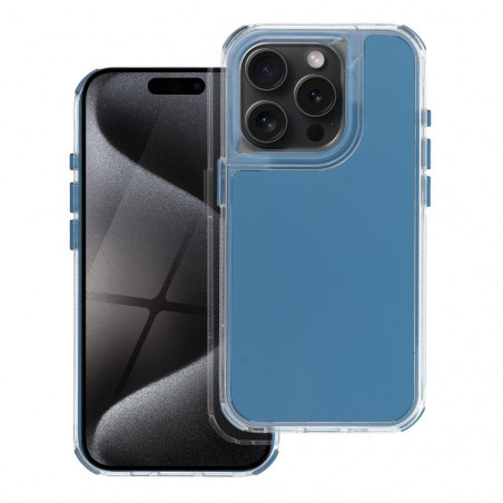 Apple iPhone 13 Pro Hülle MATRIX Blau