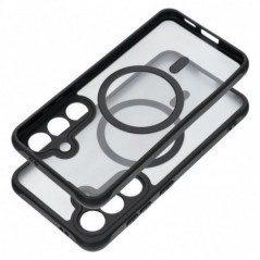 Samsung Galaxy S24 Hülle Full Matte Mag Cove MagSAFE  Schwarz