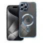 Apple iPhone 15 Pro Max Hülle Electro Mag MagSAFE  Blau