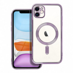 Apple iPhone 11 Hülle Electro Mag MagSAFE  Tiefviolett
