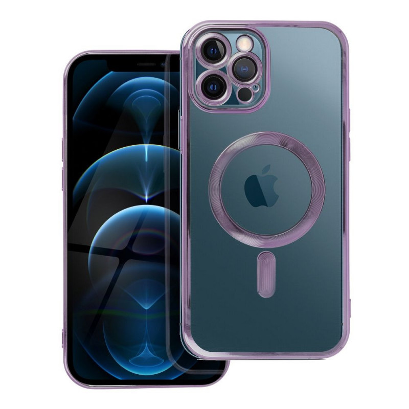 Apple iPhone 12 Pro Max Hülle Electro Mag MagSAFE  Tiefviolett