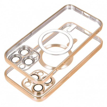 Apple iPhone 13 Pro Max Hülle Electro Mag MagSAFE  Gold