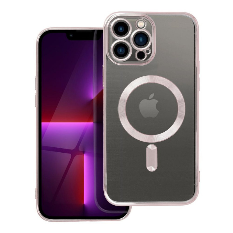 Apple iPhone 13 Pro Max Hülle Electro Mag MagSAFE  Roségold