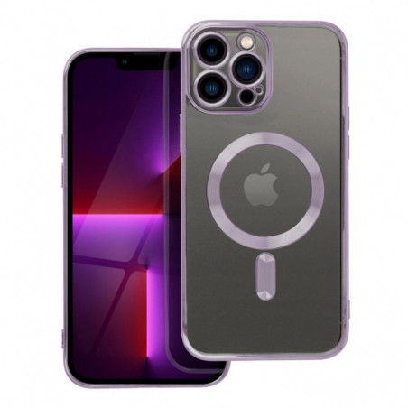 Apple iPhone 13 Pro Max Hülle Electro Mag MagSAFE  Tiefviolett