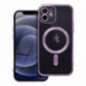 Apple iPhone 12 Hülle Electro Mag MagSAFE  Tiefviolett
