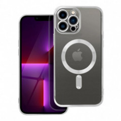 Apple iPhone 13 Pro Max Hülle Electro Mag MagSAFE  Silber