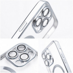 Apple iPhone 13 Pro Max Hülle Electro Mag MagSAFE  Silber