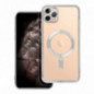 Apple iPhone XS Max Hülle Electro Mag MagSAFE  Silber