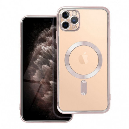 Apple iPhone 11 Pro Max Hülle Electro Mag MagSAFE  Roségold