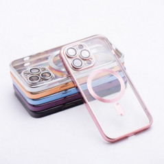 Apple iPhone 11 Pro Max Hülle Electro Mag MagSAFE  Roségold