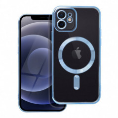 Apple iPhone 12 Hülle Electro Mag MagSAFE  Blau