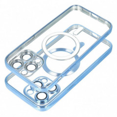 Apple iPhone 12 Hülle Electro Mag MagSAFE  Blau