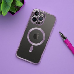 Apple iPhone 15 Pro Hülle Electro Mag MagSAFE  Tiefviolett