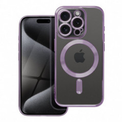 Apple iPhone 15 Pro Hülle Electro Mag MagSAFE  Tiefviolett