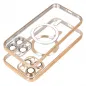 Apple iPhone 14 Hülle Electro Mag MagSAFE  Gold