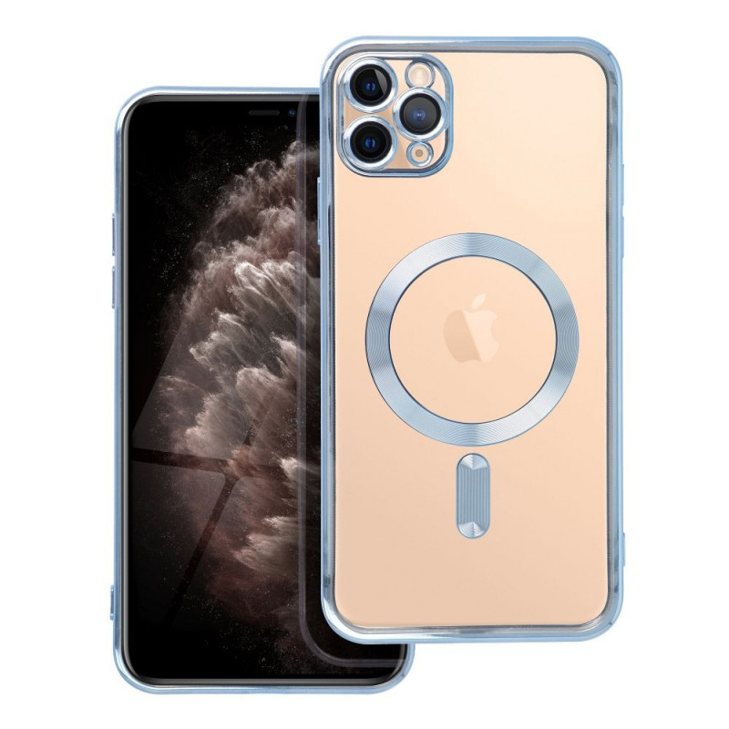 Apple iPhone 11 Pro Max Hülle Electro Mag MagSAFE  Blau