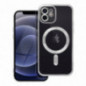 Apple iPhone 12 Hülle Electro Mag MagSAFE  Silber