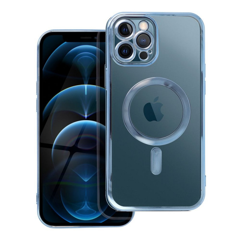 Apple iPhone 12 Pro Max Hülle Electro Mag MagSAFE  Blau