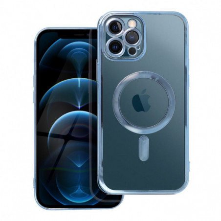 Apple iPhone 12 Pro Max Hülle Electro Mag MagSAFE  Blau