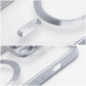 Apple iPhone 15 Pro Hülle Electro Mag MagSAFE  Silber