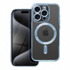 Apple iPhone 15 Pro Hülle Electro Mag MagSAFE  Blau