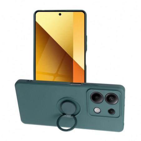 XIAOMI Redmi Note 13 5G Hülle Silicone ring Grün
