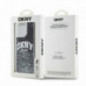 Apple iPhone 13 Pro Max Hülle DKNY Liquid Glitters Arch Logo Schwarz