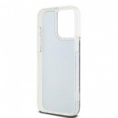 Apple iPhone 14 Pro Max Hülle DKNY Liquid Glitters Arch Logo Schwarz