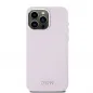 Apple iPhone 14 Pro Max Hülle DKNY Silicone Horizontal Metal Logo MagSAFE  Rosa