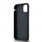 Apple iPhone 11 Hülle DKNY Pu Repeat Pattern Stack Logo MagSAFE  Schwarz