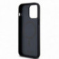 Apple iPhone 13 Pro Max Hülle DKNY Pu Repeat Pattern Stack Logo MagSAFE  Schwarz