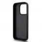 Apple iPhone 15 Pro Hülle DKNY Pu Repeat Pattern Stack Logo MagSAFE  Schwarz