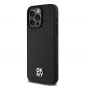 Apple iPhone 15 Pro Max Hülle DKNY Pu Repeat Pattern Stack Logo MagSAFE  Schwarz