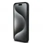 Apple iPhone 15 Pro Max Hülle DKNY Pu Repeat Pattern Stack Logo MagSAFE  Schwarz