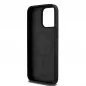 Apple iPhone 15 Pro Max Hülle DKNY Pu Repeat Pattern Stack Logo MagSAFE  Schwarz