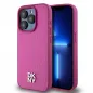 Apple iPhone 15 Pro Hülle DKNY Pu Repeat Pattern Stack Logo MagSAFE  Rosa