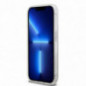 Apple iPhone 14 Pro Max Hülle DKNY Checkered Pattern Printed Stripes MagSAFE  Beige