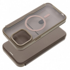 Apple iPhone 16 Pro Max Book Handytaschen Smart Mag Book Elegant  MagSAFE  Titan