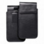 XIAOMI Redmi Note 10 Pro Max Universaletui, Gürtelholster ROYAL - Leather universal flap pocket Schwarz