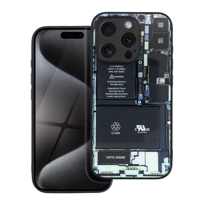 Apple iPhone 13 Hülle Tech Schwarz