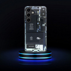 Samsung Galaxy S24 ULTRA Hülle Tech Schwarz