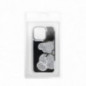 Apple iPhone 15 Hülle Teddy bear Silber