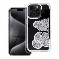 Apple iPhone 11 Hülle Teddy bear Silber