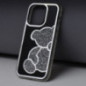 Apple iPhone 12 Pro Hülle Teddy bear Silber