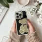 Apple iPhone 12 Hülle Teddy bear Gold
