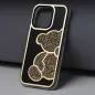 Apple iPhone 12 Hülle Teddy bear Gold